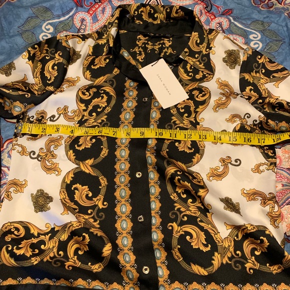 🎉Host Pick🎉BLOGGERS FAV Zara Patchwork Dress - Picture 8 of 8